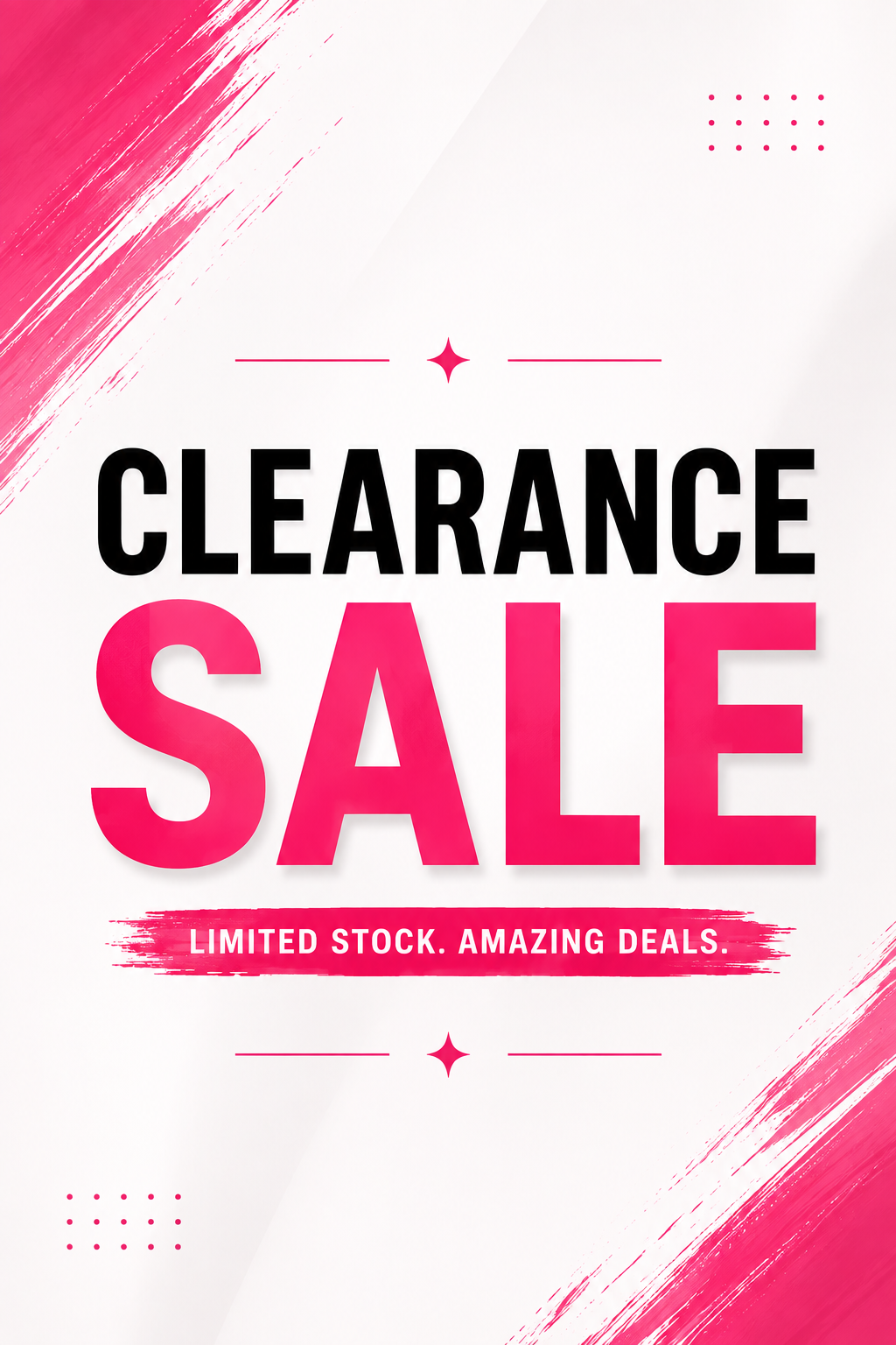 Clearence Sale