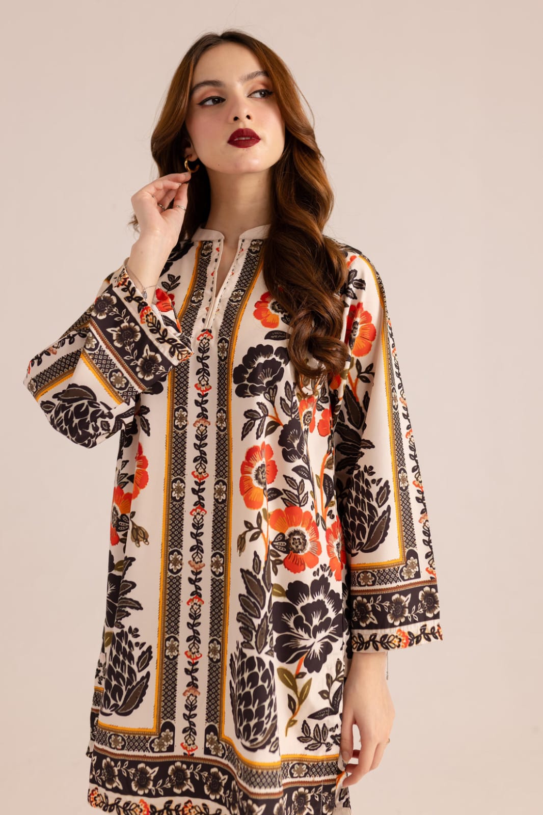 RANG-E-RUKHSAR 💐🌟 2-PIECE KURTI SET