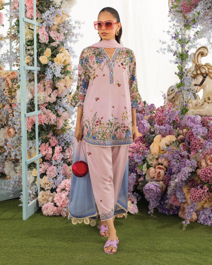 Pure Grace - Floral Essence Lawn Set