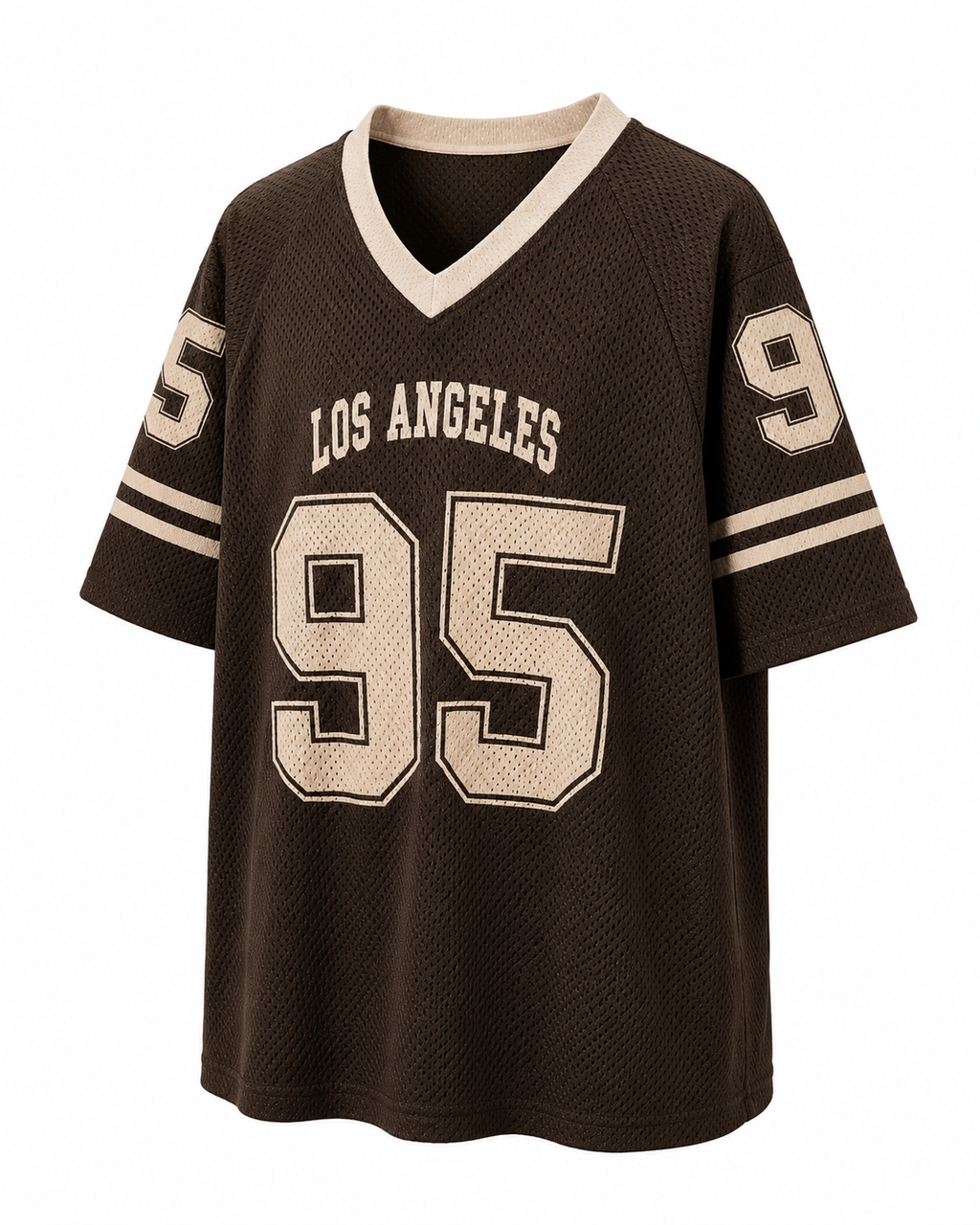 ⭐ Vintage Brown Mesh Athletic Jersey