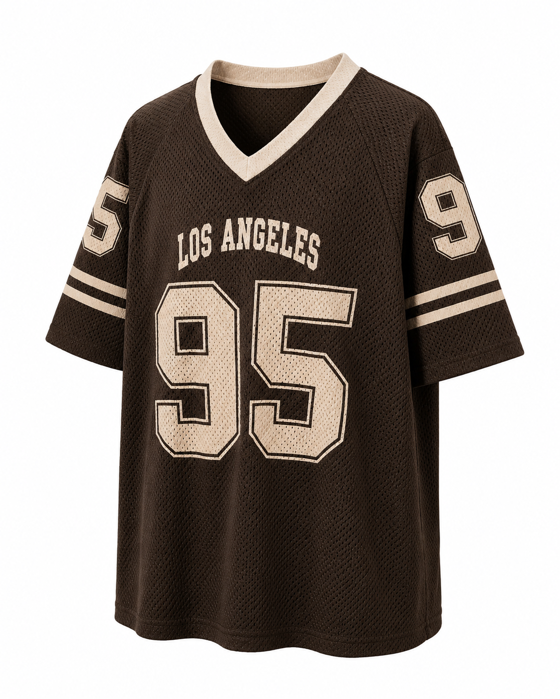 ⭐ Vintage Brown Mesh Athletic Jersey