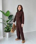 ✨ Women’s Premium Co-Ord Set – Zip Jacket & Pants