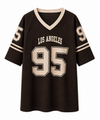 ⭐ Vintage Brown Mesh Athletic Jersey