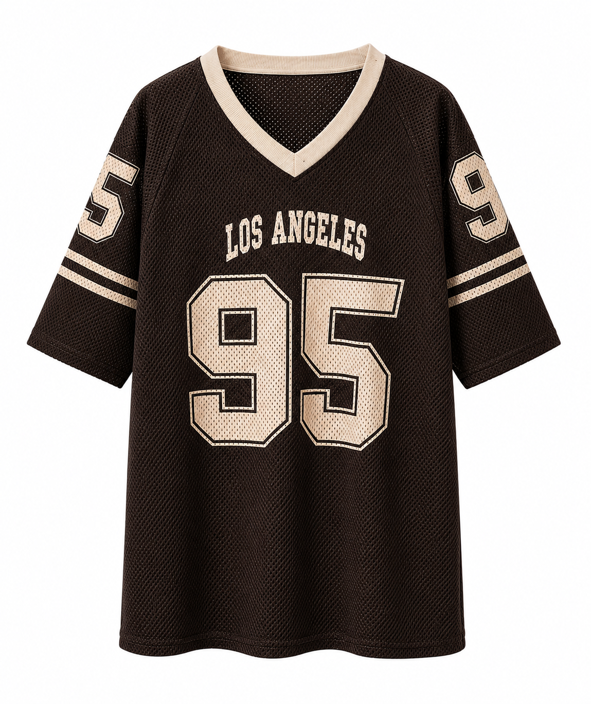 ⭐ Vintage Brown Mesh Athletic Jersey