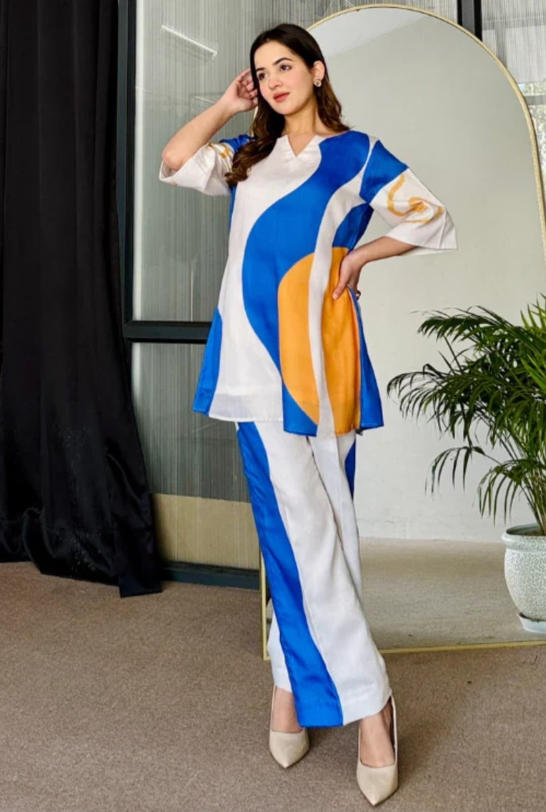 Zarnoor - 2 PCS Kurti Set