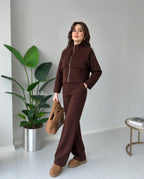 ✨ Women’s Premium Co-Ord Set – Zip Jacket & Pants