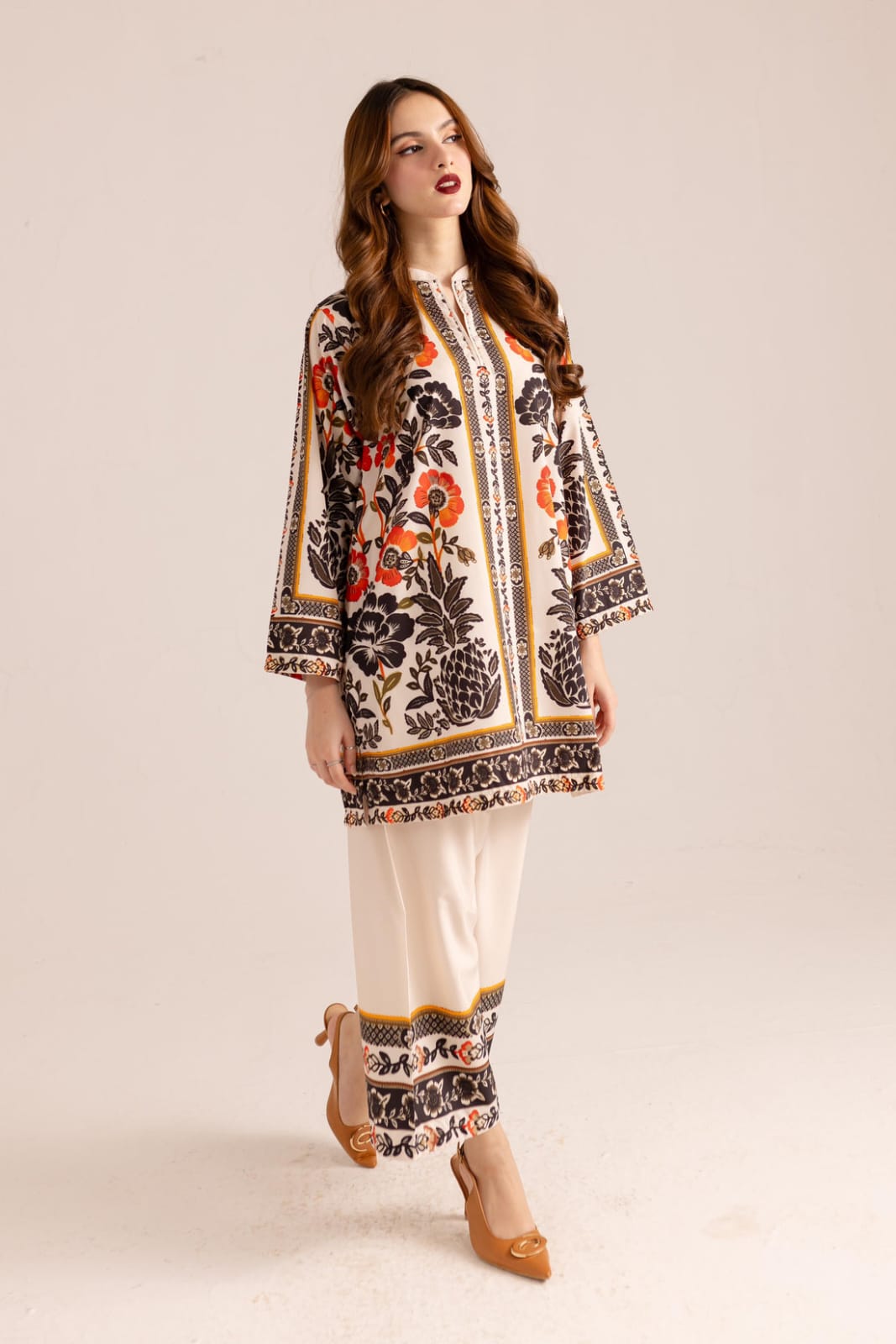 RANG-E-RUKHSAR 💐🌟 2-PIECE KURTI SET