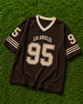 ⭐ Vintage Brown Mesh Athletic Jersey