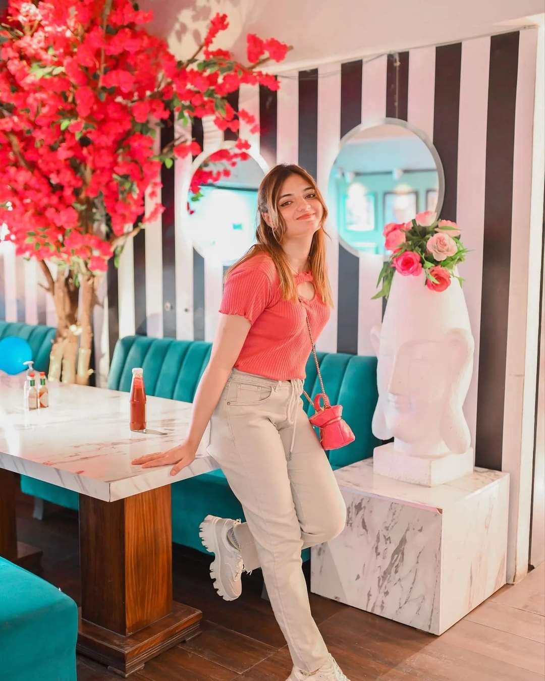 "💖 Stay Cool & Cute: Heart Rib Top for Girls – Perfect Summer Style! 👧☀️"