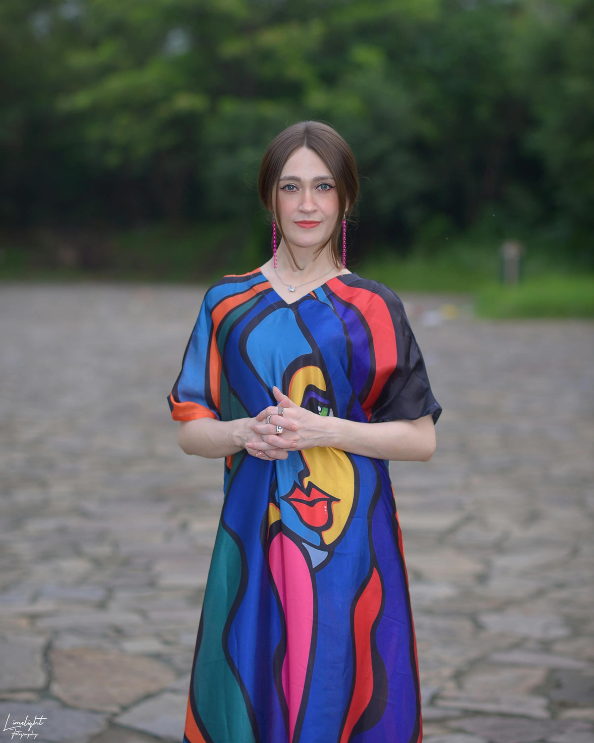💎 Women’s Designer Print Longline Tee