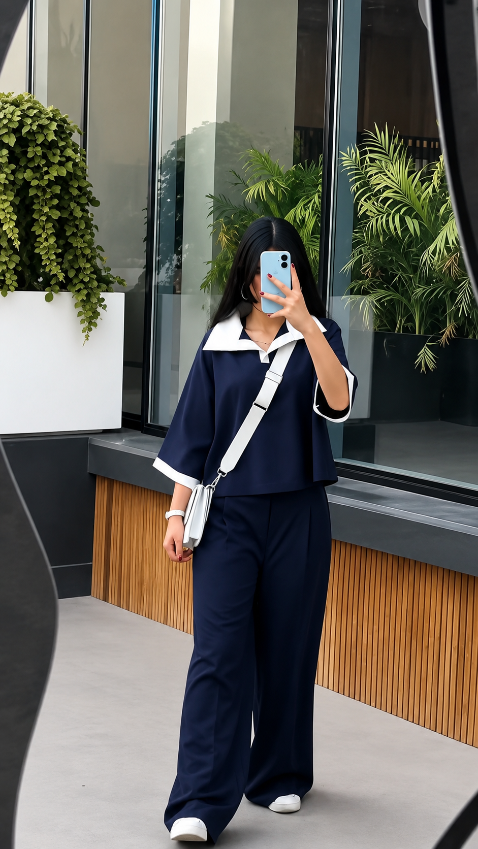 Midnight Navy Premium Co-Ord Set 🔥
