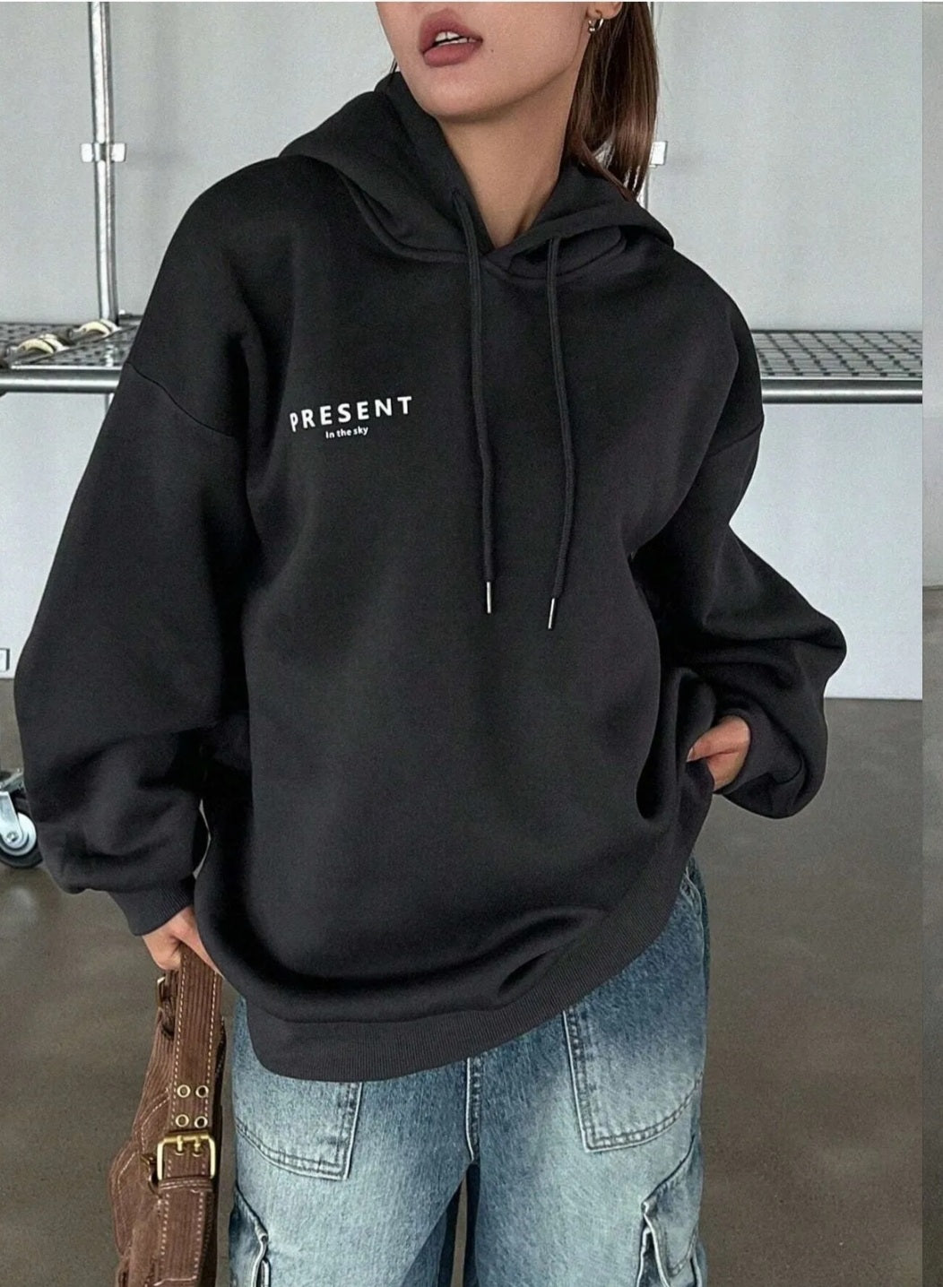 Trendy Winter Streetwear Oversized Hoodies for Girls