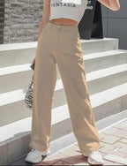 "Urban Cool: Wide Leg Pants for Streetwear Girls"