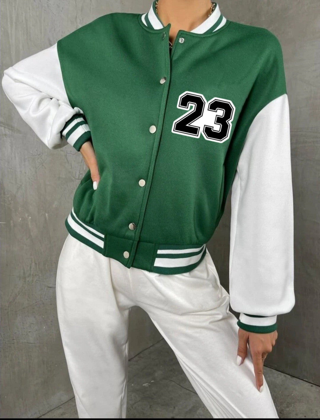 "Trendy Girls Winter Varsity Jackets – Perfect Blend of Style & Warmth"