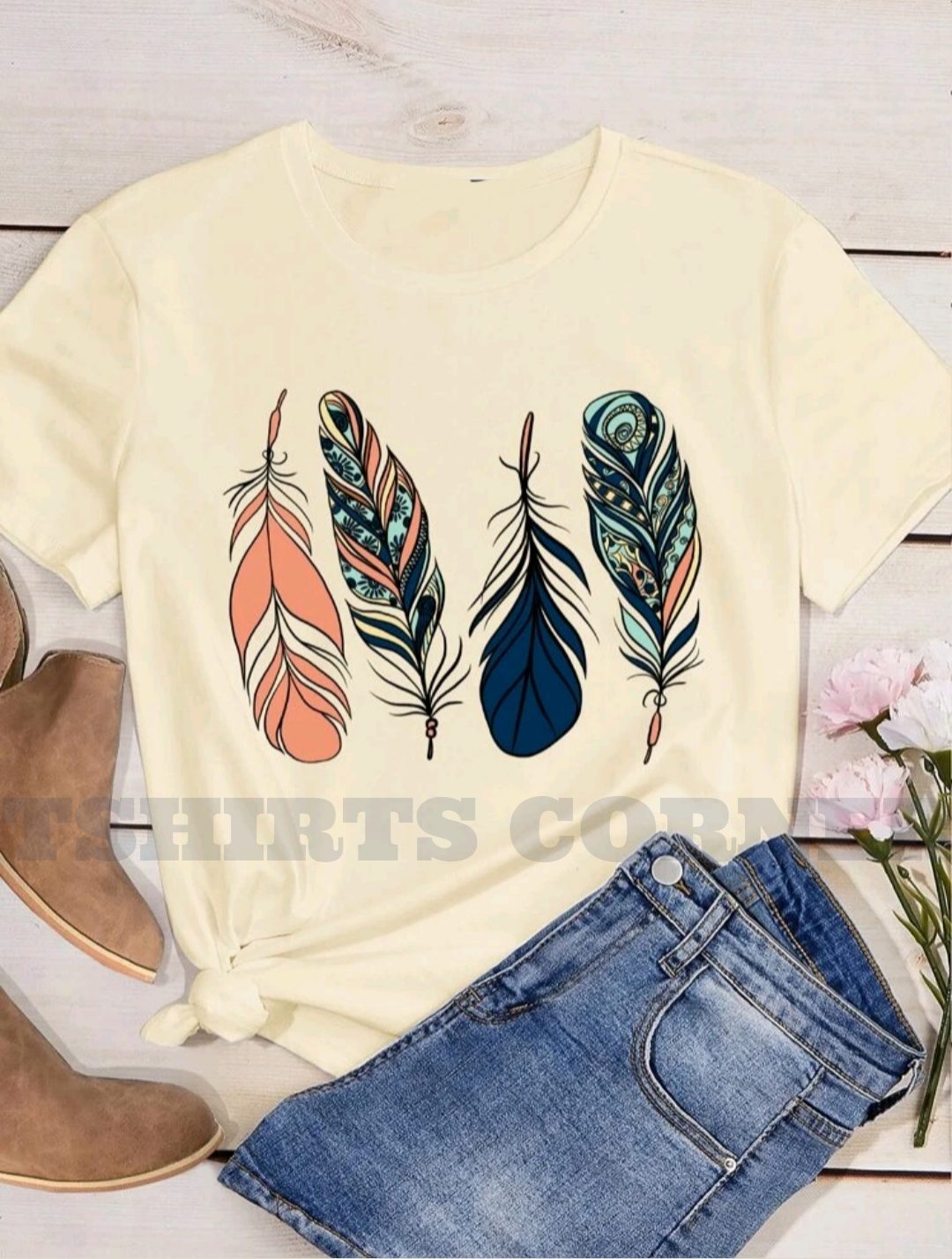 "Trendy Casual Tees for Girls - Comfort Meets Style!"