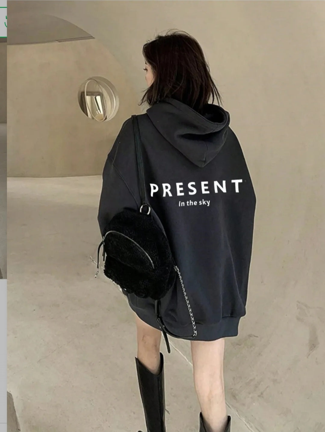 Trendy Winter Streetwear Oversized Hoodies for Girls