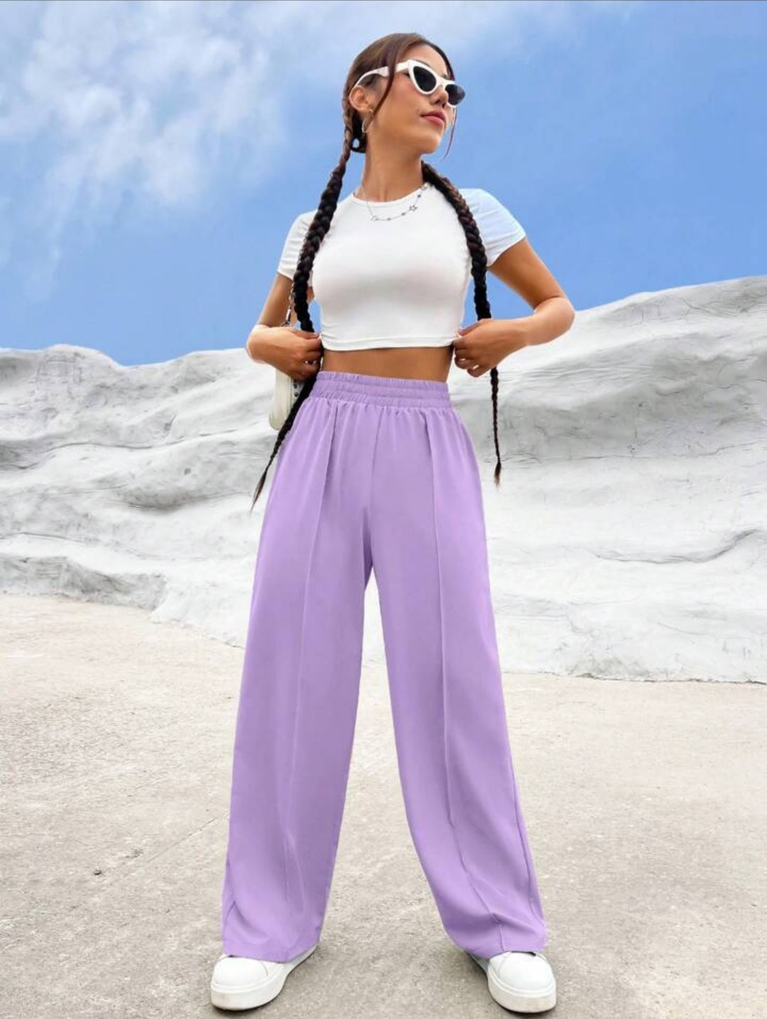 Summer Premium Wide Leg trousers  Crafted for comfort and style