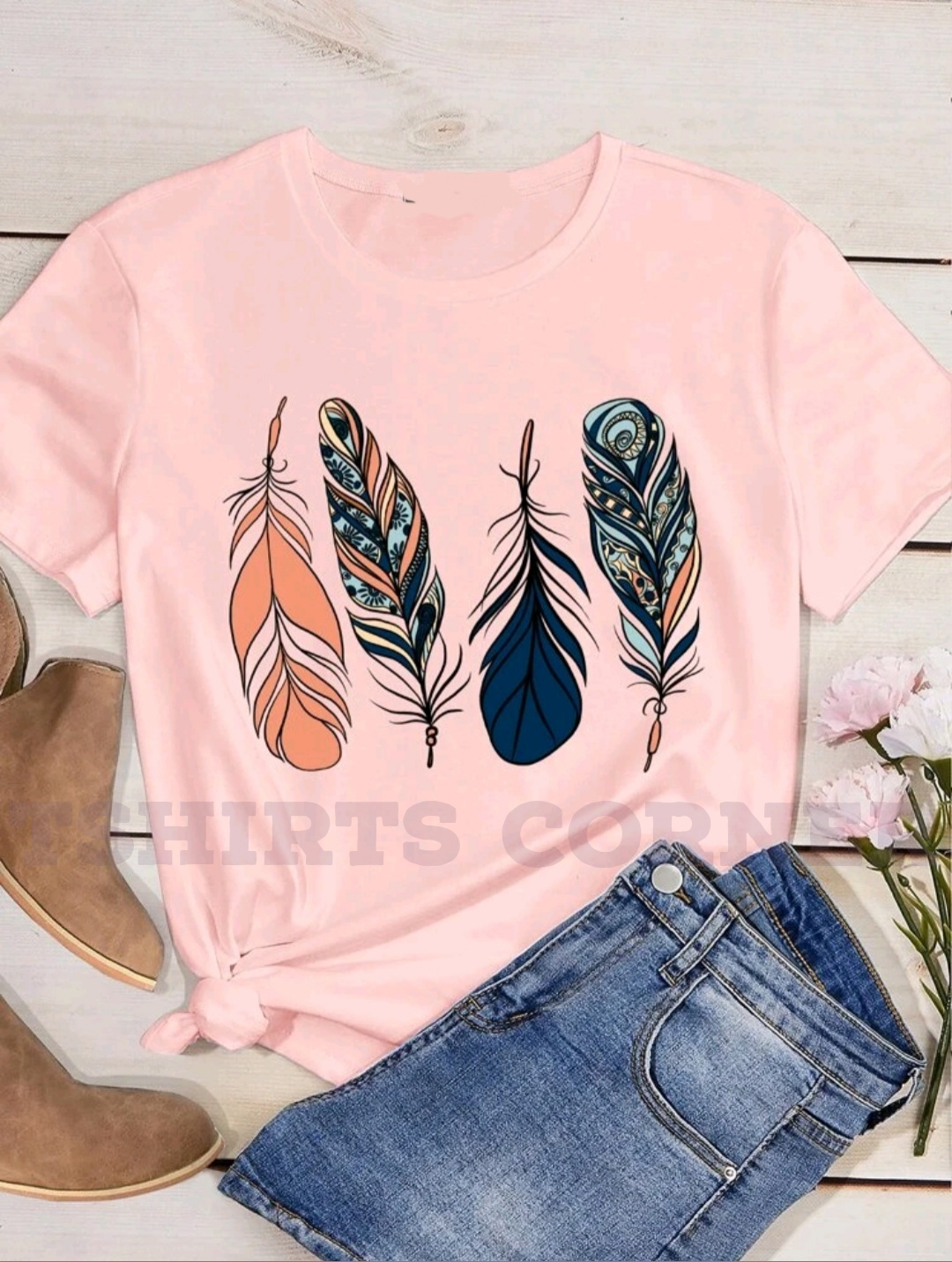 "Trendy Casual Tees for Girls - Comfort Meets Style!"
