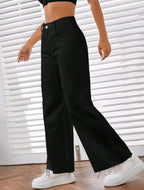 "Urban Cool: Wide Leg Pants for Streetwear Girls"