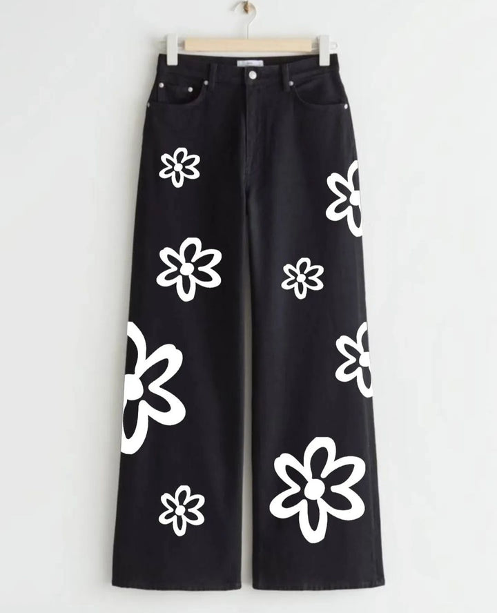 "Urban Chic: Trendy Wide-Leg Pants for Fashion-Forward Girls"